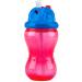 Nuby 3 Pack Boy Mega Flip It Cup | Soft Flex Straw | 12 Oz Asorted Color - Buy Online on GoSupps.com