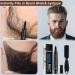 Buy Nevay Bart Fill Pencil Set - Waterproof Deluxe Beard & Mustache Coloring Tools | Realistic Contouring Brushes for Men - Buy Online on GoSupps.com