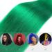 Easy Braid Pre-stretched Green Braiding Hair - 26 Inch 3 Packs | Yaki Texture Crochet Box Braids | Hot Water Setting Synthetic Extensions | Green 26 Inch - Buy Online on GoSupps.com