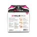 Laflare 3D NY Mink Eyelashes Multipack - 100% Real Mink Hair, Luxury Makeup, 3 Pairs Value Pack - Reusable and Trendy - NYVP47 - Buy Online on GoSupps.com