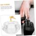 minkissy Tools Nail Liquid Holder Nail Dish Cup Acrylic Nail Supplies Dappen Dish for Acrylic Nails Nail Powder Holder Nail Dish with Lids Nail Dappen Dish Manicure Glass Saucer Cup - Buy Online on GoSupps.com