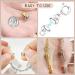 925 Sterling Silver Mini Magnetic Jewelry Clasp Connector | Necklace/Bracelet Chain Extender | Made in Italy | 1Pc Silver - Buy Online on GoSupps.com