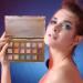 Eyeshadow Palette | 18-Color Matte Shimmer Eyeshadow Pallet Earth Tone Eyeshadow Blendable Fine Powder for Dating Daily Makeup Women Buogint Gold - Buy Online on GoSupps.com