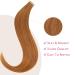 Buy If-Salt Tape Extensions - Real Hair Auburn Ginger 10pcs | 60cm Invisible Tape-In Extensions for Smooth Natural Look | 30g Hair Refill Pack - Buy Online on GoSupps.com