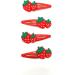 Hair Clips Accessories Girls Snap Hair Clips Cute Hair Clips Kids Hair Clips Metal Hair Clips Baby Toddlers Girl Kids Hair clips (Strawberry Clip Z4CLISTR) - Buy Online on GoSupps.com