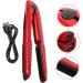 SKISUNO Home Straightener Wireless Small for Curler Battery Cordless Women Hair Styling Men Operated 20X3.5X2.5CM Red - Buy Online on GoSupps.com
