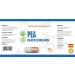 Hepatica Palmitoylethanolamide PEA 400mg 90 Vegan Capsules Certificate of Analysis by AGROLAB Germany High Power Gluten Free and GMO Free - Buy Online on GoSupps.com