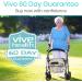 Vive Rollator Accessory Bag - Universal Travel Tote for Wheelchairs, Walkers, Scooters - Lightweight Handicap Mobility Aid for Women, Seniors, and Faithful Customers - Buy Online on GoSupps.com