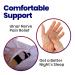 Metacarpal Finger Splint Hand Brace - Left Hand, Small/Med Size - Support for Broken Fingers, Wrist & Hand Injuries - Buy Online on GoSupps.com
