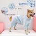 Lelepet One Divider & Medical Pet Shirt - Dog Wound Protection Suit for Small Medium & Large Dogs - Post-Op Relaxation - Blue 3XL XXXL - Buy Online on GoSupps.com
