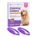 Nolace calming capacity for cats and dogs soothing pheromonous collar adjustable size safe waterproof sedative relieves fear in cat and dogs (2 pieces) Lila2