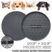 Avydiif Dog & Cat Bowl Pads 2 Pack Waterproof Silicone Feed Mats 28cm Slipproof & Dishwasher Safe Gray - Buy Online on GoSupps.com