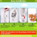 Yellow Plush Interactive Cat Robot Toy | Barking Meow Kitten | Touch Control Electronic Pet Toy | Animated Toy for Girls | L 12 H 8 W 5 | Yellow Pattern - Buy Online on GoSupps.com