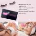 Lash Extension Aftercare Instructions Cards 100 Pack - Double Sided Pink & Black 3.5x2 (Pack of 100) - Buy Online on GoSupps.com