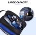 BAGSMART Men's Travel Toiletry Organizer - Water Resistant Hanging Dopp Kit/Shaving Bag - Black-Medium - Buy Online on GoSupps.com