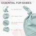 KiddyCare Organic Cotton Baby Hat 6-12 Months Moonlit Mountains | Charcoal Slate White - Buy Online on GoSupps.com