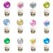 CLLRYBO 24 pieces Cupcake Topper Disco Topics Cupcake Decoration Cupcake Picks for Party Birthday Anniversary Wedding Dessert Back Accessories for Cupcake Halter A. Disco Stil