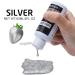 Liquid Edible Glitter 60ml - Metallic Silver Food Coloring for Cakes Cupcakes & Cookies - Decorate with Sparkle! - Buy Online on GoSupps.com