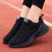 Rytejfes Black Paint Women's Shoes - Stylish Wedge Heel Sneakers & Slip-On Comfort | 80s Inspired Gymnastics Footwear | Size 40 EU - Buy Online on GoSupps.com