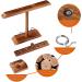 Handmade Large Ring Toss Game for Kids & Adults | Fast-Paced Interactive Hook & Ring Game with Shot Leader | 2 Player Wooden Swing Game for Indoor & Outdoor Fun - Buy Online on GoSupps.com