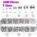 Buy FITDON Rhinestones Crystal Flat Glitter Stones - Colorless Glass Charms & Gemstones for All Craft Projects | International Shipping Available - Buy Online on GoSupps.com