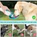 Yicostar 20oz Dog Water Bottle with Waste Bag | Portable Pet Water Dispenser for Walking, Hiking & Outdoor Activities - Blue - Buy Online on GoSupps.com