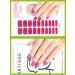 Kalolary 20PCS Nail Gel Strips - Glitter Pink Self-Adhesive Wraps - UV/LED Lamp Required - Buy Online on GoSupps.com