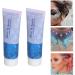 Buy Face Body Glitter Gel - Safe Self Adhesive Sequin Makeup 2pcs Portable for Lip & Hair - Concert Ready (Peacock Blue - Buy Online on GoSupps.com