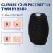 Men's Soft Silicone Body Scrubber | Exfoliating & Nourishing | Lather Boosting Bristles | No-Slip Handle | Easy to Clean | Black (1pc) - Buy Online on GoSupps.com
