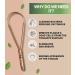 Nature's Own Copper Tongue Scraper | Improve Fresh Breath & Oral Hygiene for Adults & Kids | Easy-to-Use Portable Tongue Cleaner - Buy Online on GoSupps.com