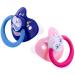 J&Or The Classic Original Adult Sized Pacifier Dummy 2 Units - Delighted Unikorn & Snuggly Cat