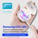  Samsung UV-C HubiCare Portable UV LED Toothbrush Sterilizer Semi-permanent Lifespan Dual LED Sterilizer Case Rechargeable USB Toothbrush Holder Compatible with All Brush Heads (Beige) Beige Case - Buy Online on GoSupps.com