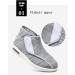 MisFun Diabetic Shoes for Men and Women | Velcro Walking Shoes for Diabetes | Adjustable and Comfortable | Dark Grey - Buy Online on GoSupps.com
