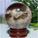 Natural Sphere Cherry Agate Crystal Ball Natural Gemstones Quartz Sphere Fengshui Home Decoration 1pc (Color : 120-130g) - Buy Online on GoSupps.com
