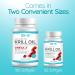 500mg Antarctic Krill Oil Softgels with Phospholipid Omega-3s EPA & DHA - High Astaxanthin - No Fishy Reflux - by as-is (60 Count) - Buy Online on GoSupps.com