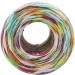 Colored Paper String Raffia Ribbon - 2 Rolls, 160 Meters/524 Feet, 6 Colors - Perfect for Gift Wrapping, DIY Crafts, and Party Decor - Buy Online on GoSupps.com
