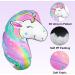Shop Unicorn Auto Belt Pad - Kids Safety Belt Pillow for Comfort & Support | Mhjy Rainbow Headrest for Travel - Buy Online on GoSupps.com