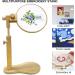 Adjustable Beech Wood Embroidery Hoop Stand - Hands-Free Cross Stitch Holder - Buy Online on GoSupps.com