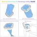 TiooDre Cat Litter Refills Bag for Litter Genie Refill Bags 15 Ft Cat Genie Refill Cat Litter Refill Cat Litter Disposal Bin Refills Compatible with Litter Genie Litter Locker 10Pack (No Cartridge) - Buy Online on GoSupps.com