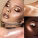 Glitter Shimmer Metallic Eyeshadow Palette - 4 Color Diamond Pearl Bling Makeup | High Pigmented Illuminator for Eye Face & Highlight - Buy Online on GoSupps.com