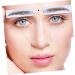FOMIYES 12 Pcs Eyebrow Stickers Makeup Stickers Eyebrow Shape Stickers Imitation Eyebrow Semi-permanent Tool - Buy Online on GoSupps.com