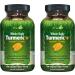 Irwin Naturals Whole Body Turmeric + Curcumin C3 Complex - 60 Liquid Soft-Gels, Pack of 2 - Supports Whole-Body Wellness - 60 Total Servings
