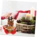 OFFSCH Santa Claus Snowman Candy Basket Christmas STO Xmas Wicker Basket Xmas Supplies Household Elder Baby As Shown 3 19X14X14CM - Buy Online on GoSupps.com