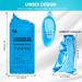Cloudburg 12 Pack 800ML Resealable Pee Bags for Men - Portable Urinal Bags for Travel, Camping, and Emergencies - Buy Online on GoSupps.com