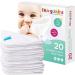 Buy Little Gubbins 20 Cotton Frote Baby Cloths - Soft Reusable Terry Towels for Dirty Buttocks - 20x20 cm Pack | International Shipping Available - Buy Online on GoSupps.com
