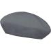 Glutt Summer Knitted Thin Beret Hat for Women - Adjustable Size, French Style, Dark Grey - Buy Online on GoSupps.com