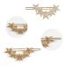 8 Pcs Rhinestone Star Hair Clips - Fashion Hair Barrettes for Women and Girls - Buy Online on GoSupps.com