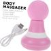 Beavorty Mini Percussion Muscle Massage Device Deep Tissue Massage Tool for Back & Fitness Compact ABS Pink Design | 2 Sets - Buy Online on GoSupps.com