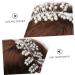 FRCOLOR Wedding Hair Comb bridal headpiece bridal hair comb women hair comb wedding accessories bride white Bridal Hair Accessories - Buy Online on GoSupps.com