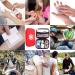 Honyao 200-Part First Aid Kit - Compact Medical Survival Box for Car Home Camping & Emergencies - Buy Online on GoSupps.com